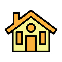 Home Vector Filled Icon Design