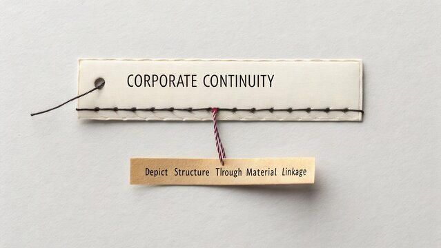 Conceptual Representation of Corporate Continuity Through Innovative Material Linkage and Its Symbolic Significance