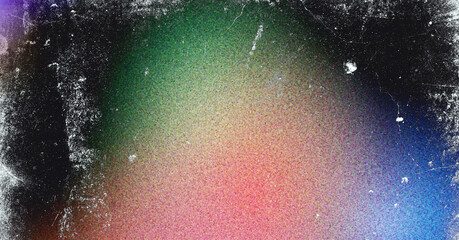 Vibrant Gradient of Glittering Colors with a Cosmic Texture Abstract background