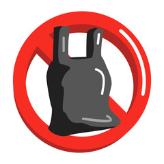 illustration of the no-litter symbol