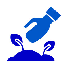 Planting Hand Dirt Solid