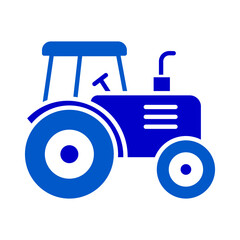 Farm Tractor Solid Vehicle