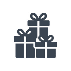 Group of Birthday Gifts Icon