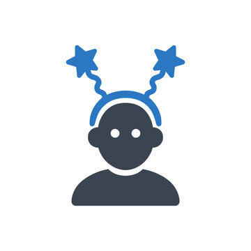 Party Star Bopper Headband Icon