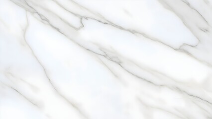 Close-up of white marble with grey veins, creating a natural pattern.