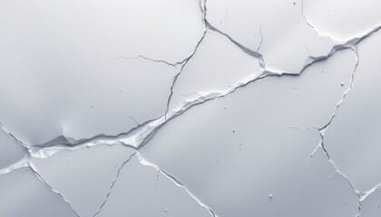 frosted silver grey 123: pale steel shimmer, frost powder matte texture, muted glacier skylight, accented with faint icy crack patterns, composition: balanced vertical layout