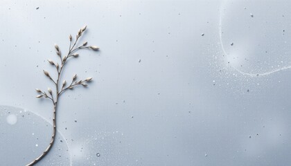 frosted silver grey 182: arctic pewter, micro etched frost, soft silver blue glow, accented with tiny frost speckles, composition: asymmetric left content panel, use: product photography backdrop