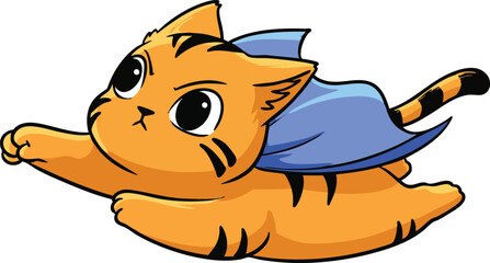 Cat Activity Illustration
