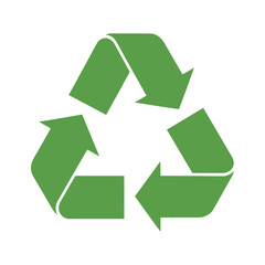 green recycle symbol