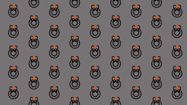 Kettlebell Pattern Background for Fitness and Gym Enthusiasts.
