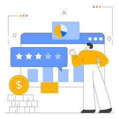 Services Review PNG File On Transparent Background