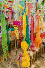 Fototapeta premium A variety of paper flags