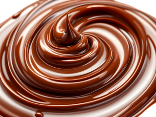 high-quality, detailed, 8k, intricate swirl of rich, creamy, glossy chocolate, smooth and luxurious texture, compelling abstract pattern, compelling color gradients, volumetric lighting, dynamic compo