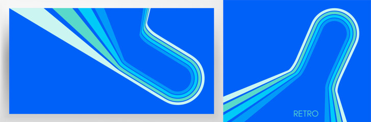 A retro 1970s-style background. Vector illustration for brochure, planner, diary, notebook or notepad.