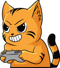 Cat Activity Illustration