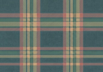 Vintage tartan pattern with a blend of colors for a timeless and classic look