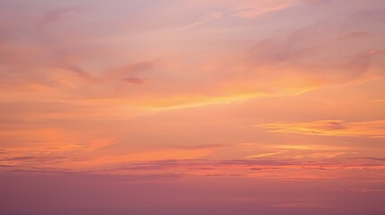 Fototapeta premium A stunning, soft abstract background capturing a gradient sunset or sunrise sky.