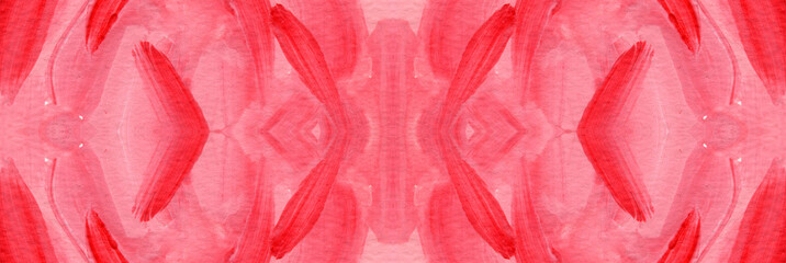 Naklejka premium Abstract watercolor seamless pattern, ethnic ornament in natural colors