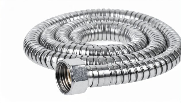 A sleek ultrasonic dental scaler with curved tip and metallic hose, symbolizing precision, engineering, and modern oral healthcare technology.