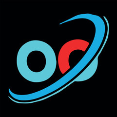 OO low poly letter logo vector design. OO lower poly logo design. Low poly logo.