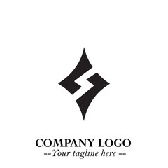 Obraz premium Sleek Electrical Logo Symbol on a Clean White Background for Modern Branding Design Elements Art