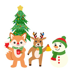 Funny Friendship character celebrate