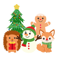 Funny Friendship character celebrate