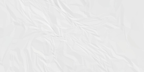 Paper texture background, Old paper background ripple soft white pattern wave crumple. Crushed and creased soft paper. Abstract wrinkle effect grunge and rough backdrop vintage page.  © armans