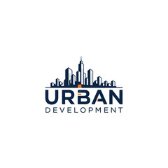 Urban Development Cityscape Logo Design.