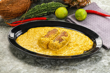Indian cuisine - Malai kofta with gravy