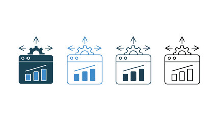 analytics optimization icon