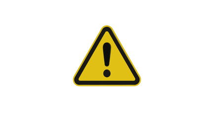 Yellow warning triangle symbol with lightning icon indicates a high voltage electricity hazard and risk of shock
