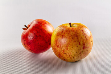 Ripe sweet red organic apple
