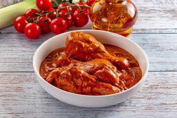 Indian cuisine - butter chicken masala