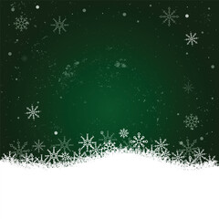 Christmas Snowflake Background Vector Design.