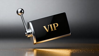 VIP slot machine with 777 in casino vibes