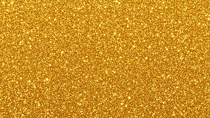 Seamless Golden Glitter Texture Background Loop Luxurious Sparkling Dust Surface for Celebration and Glamour