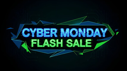 Cyber Monday Flash Sale Announcement - Limited Time Discount Event