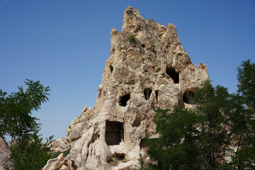 Rock Formations in Goreme, Nevsehir, Turkiye