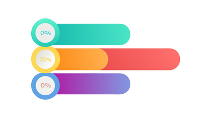 Fototapeta premium modern design template vector illustration of a infographic