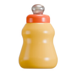 baby pacifier 3d icon illustration