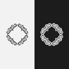 Retro vintage logo emblem, brand vintage, vector logo