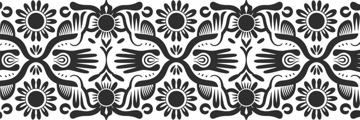 Hand‑drawn hope hand gesture illustration featuring tribal symbolic folk art patterns, vector elements representing faith, humanity, and adventure themes, perfect for cultural designs, spiritual proje