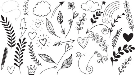 Seamless floral vector pattern with flowers and leaves design