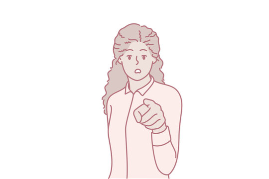 assertive gesture emphasized, resolute individual signaling authority confidently, singular confident person indicates command through focused gaze and assertive body language