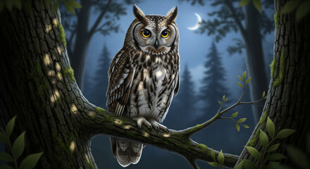 Obraz premium great grey owl