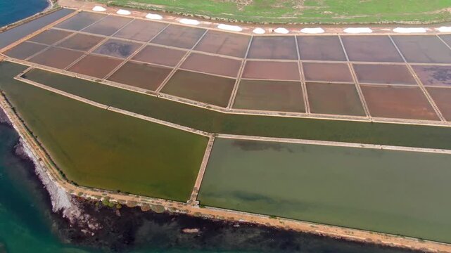 Salina Paceco Trapani Sycylia solanka