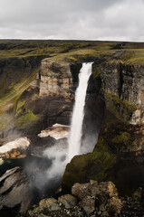 Wasserfall Island
