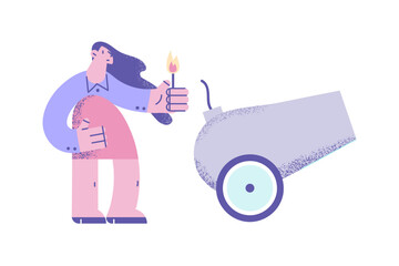 Business startup and project concept