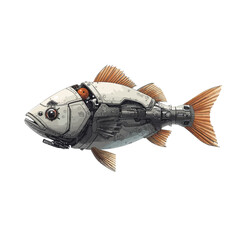 Cyborg Fish Future Design Very Cool